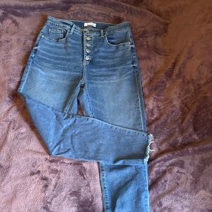 LOFT High Rise Blue Women's Jeans